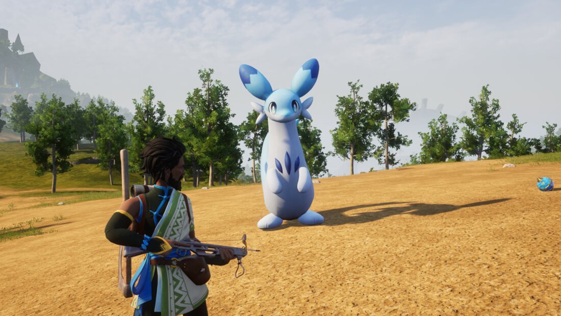 Chillet boss in Palworld — in-game