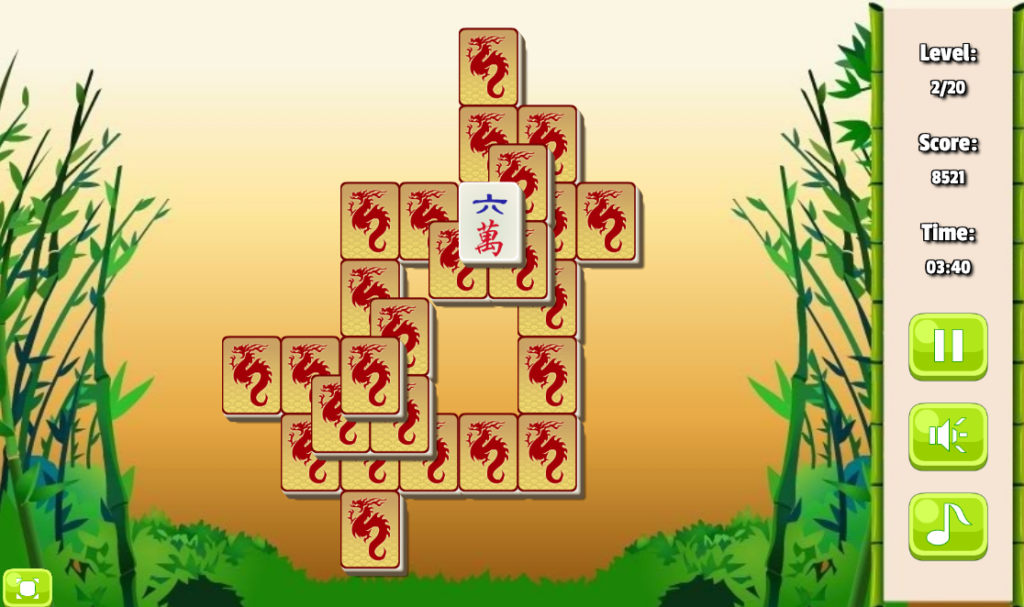 Play free mahjong No Downloads Screenshot