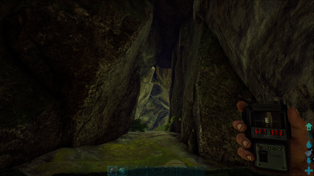 Ark Island Map Cave Locations - Swamp Cave Screenshot.